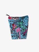 MANTO wicky FIGHT SHORTS-white